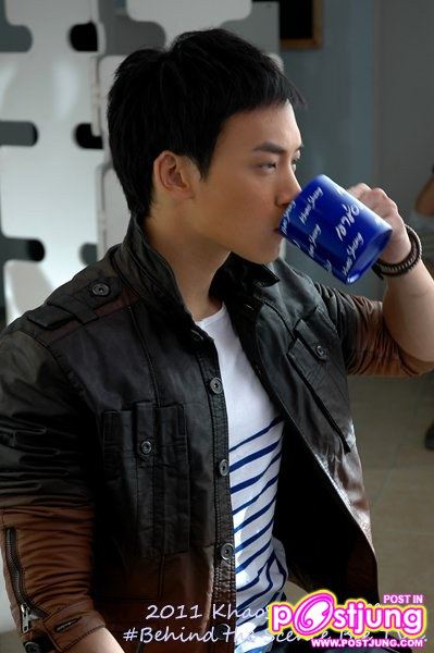 บี้ เดอะสตาร์ เบี้องหลังถ่ายโฆษณากาแฟเขาช่อง