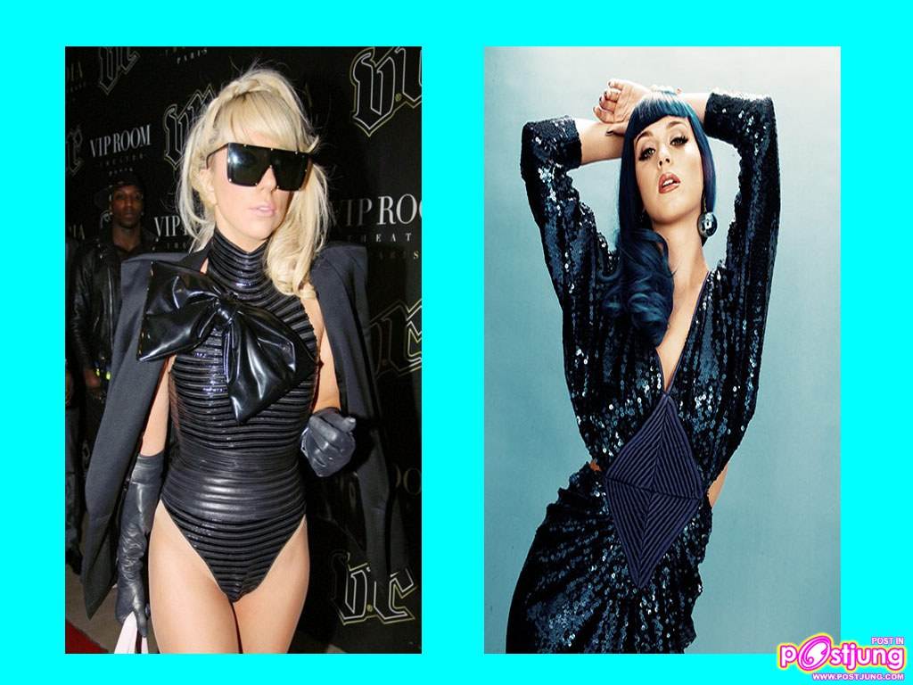 Lady Gaga vs Katy Perry คุณคิดว่านางคนไหนเจิดกว่ากัน