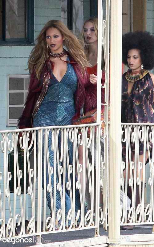 แม่บี Beyonce ถ่ายเอ็มวีเตรียมทำซิงเกิลใหม่ที่จะปล่อยในปี2011แล้วค่ะ
