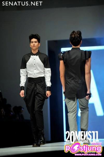 อั๊ต-อัษฎา @Singapore:Men's Fashion Week 2011 [Brand-ATZU]