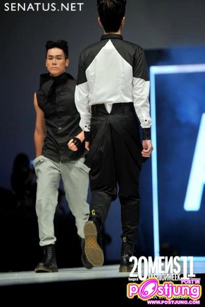 อั๊ต-อัษฎา @Singapore:Men's Fashion Week 2011 [Brand-ATZU]