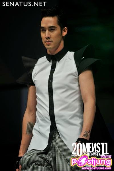 อั๊ต-อัษฎา @Singapore:Men's Fashion Week 2011 [Brand-ATZU]