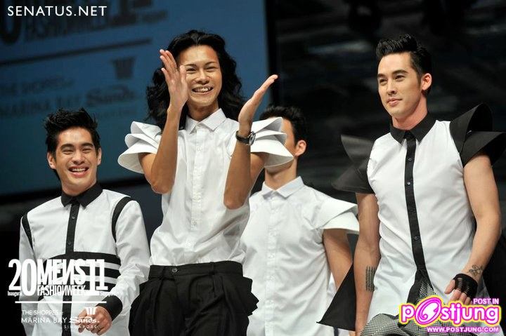 อั๊ต-อัษฎา @Singapore:Men's Fashion Week 2011 [Brand-ATZU]