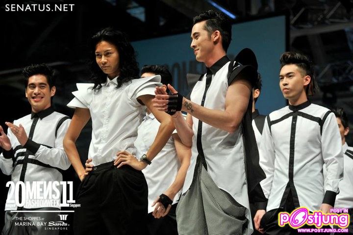 อั๊ต-อัษฎา @Singapore:Men's Fashion Week 2011 [Brand-ATZU]