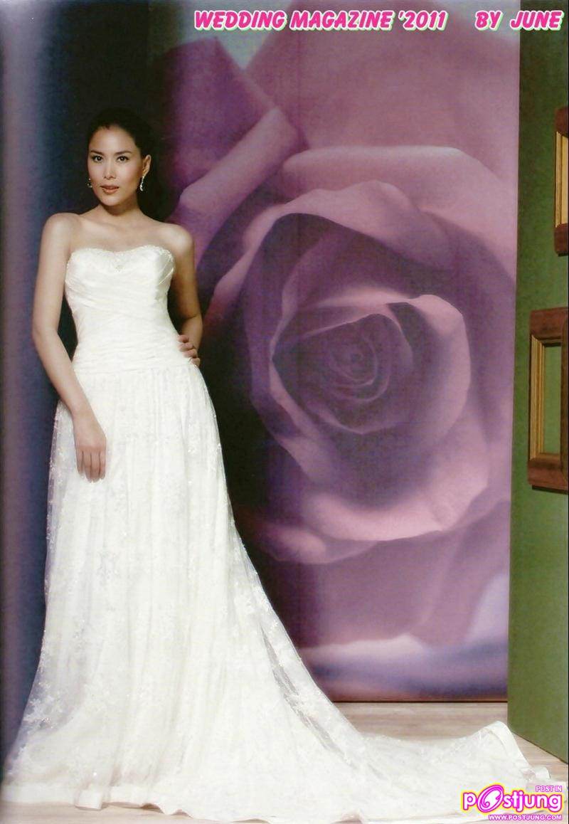 เชอรี่ เข็มอัปสร @ WEDDING MAGAZINE  APRIL-MAY 2011