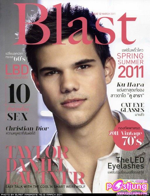 TAYLOR LAUTNER @Blast vol.1 no.12 March 2011