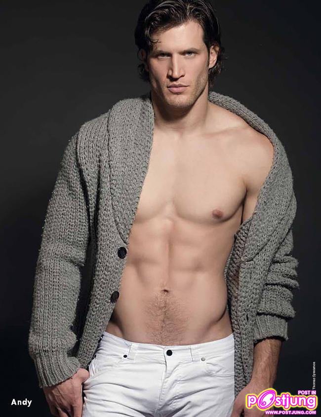 [3 models] Andy-Daniel-Kyle @Sensitif no.56 April 2011