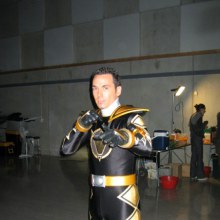 หนุ่มหล่อเซ็กซี่ในชุด super hero เป้าตุง