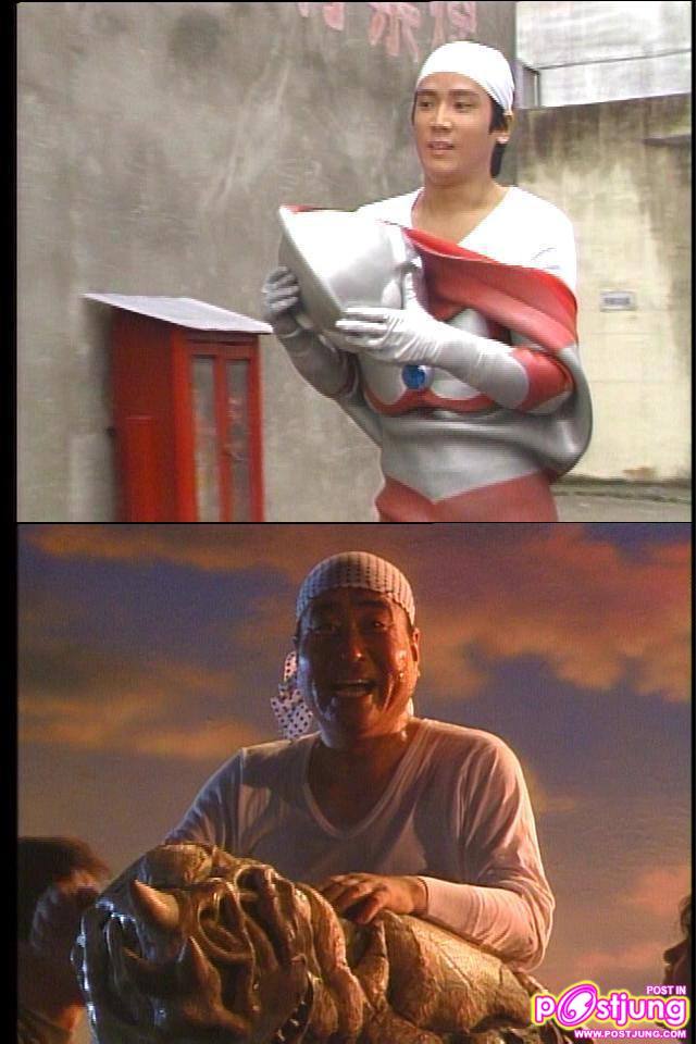 หนุ่มหล่อเซ็กซี่ในชุด super hero เป้าตุง