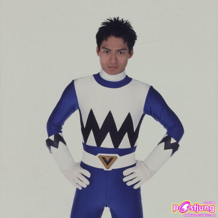 หนุ่มหล่อเซ็กซี่ในชุด super hero เป้าตุง