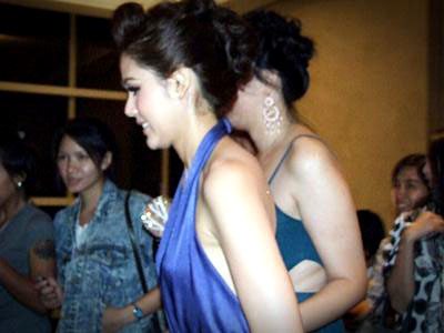 ชมพู่ อารยา ในงานแต่งมอส เกมส์