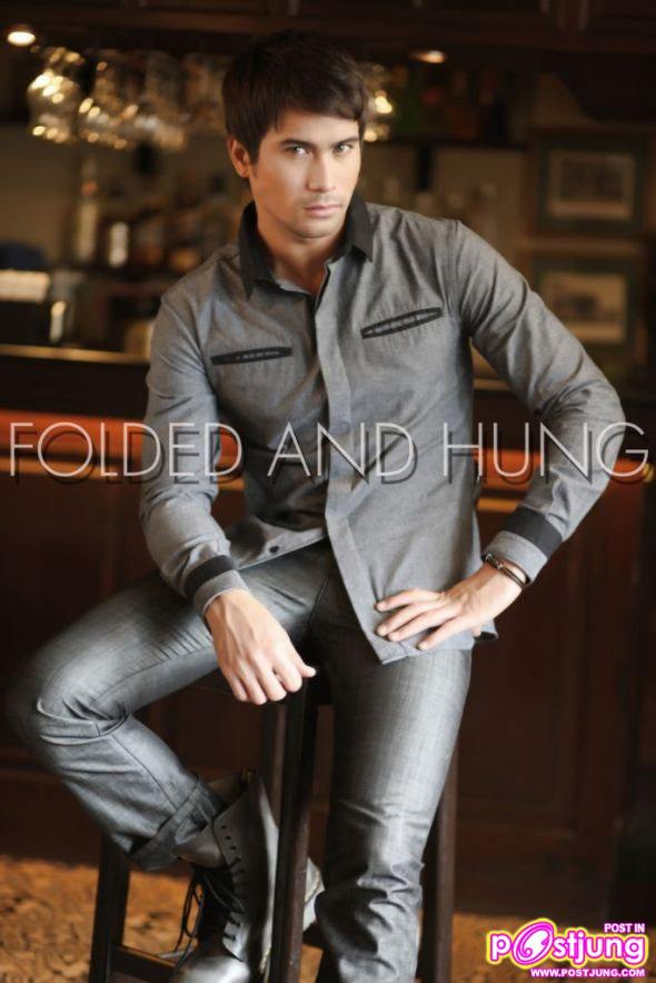 Sam Milby ad campaign for Folded & Hung summer 2011