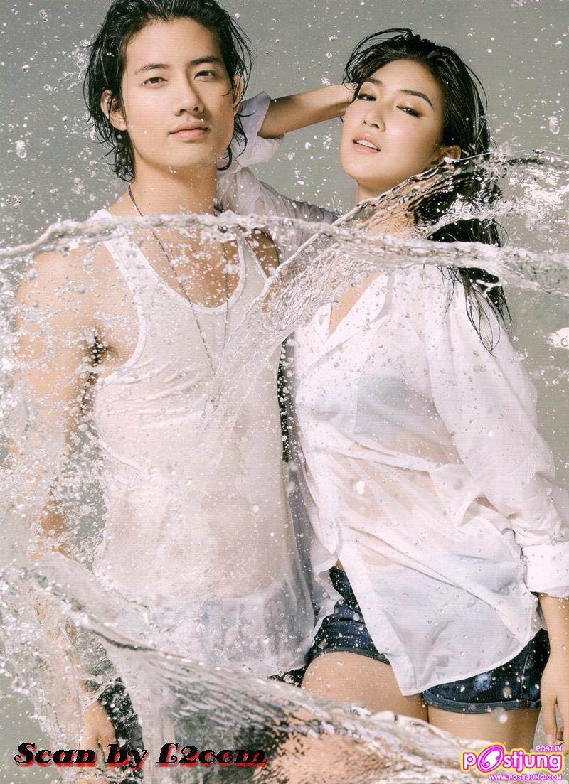 ชุ่มฉ่ำรับสงกรานต์ กับ แพนเค้ก & เป้-อารักษ์ @Cosmopolitan Thailand no.169 April 2011