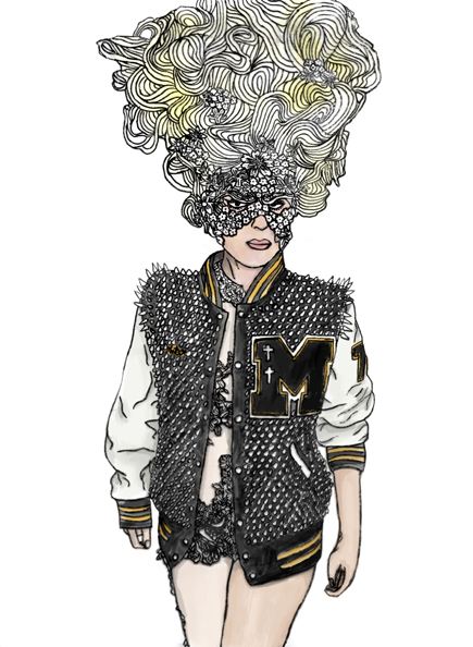 lady gaga & Drawn This Way