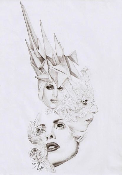 lady gaga & Drawn This Way