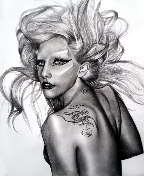lady gaga & Drawn This Way