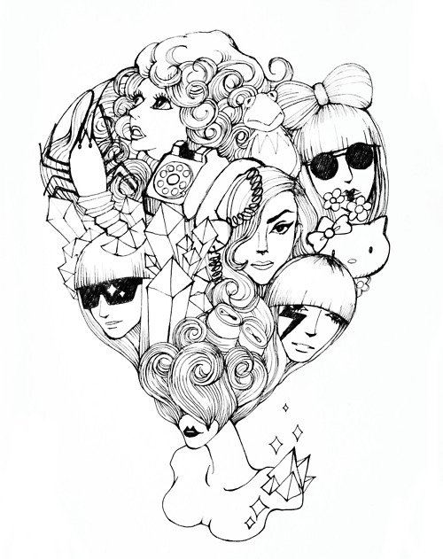 lady gaga & Drawn This Way