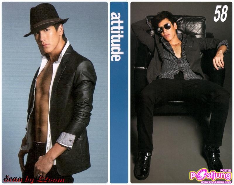 ครั้งแรกของณเดชน์กับเกย์..ในAttitude thailand no.2 April 2011