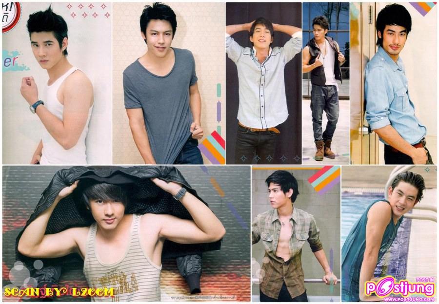 เปิดอกเหล่าหนุ่มฮอต พ.ศ นี้ ในHot guys of summer @Oho magazine no.76 April 2011