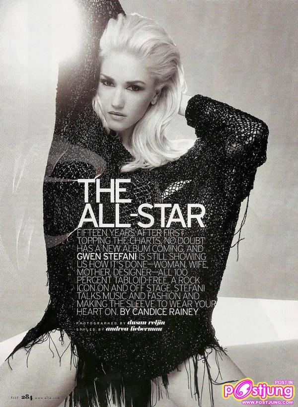 Gwen Stefani @ Elle May 2011