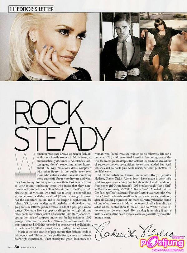 Gwen Stefani @ Elle May 2011