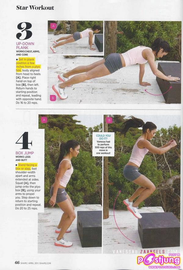 Vanessa Hudgens @Shape Magazine April 2011