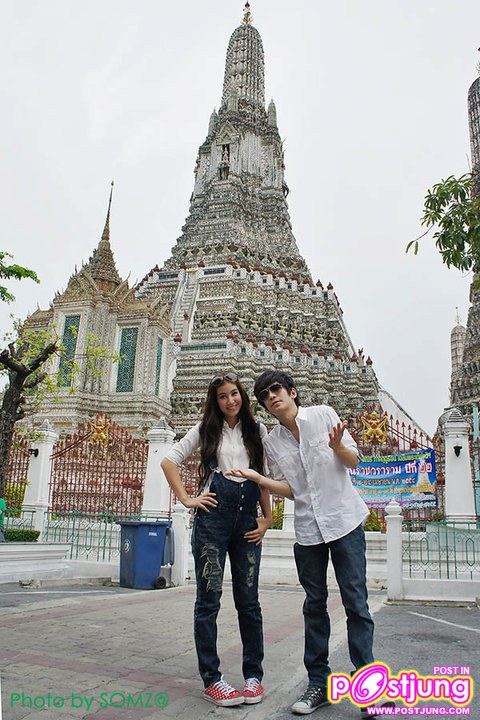 ต้อล & มิ้นท์-ชาลิดา ร่วมกิจกรรมไหว้พระ 9วัด กับ daradaily