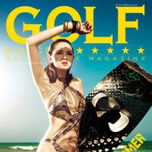 Diễm Châu @Golf & life magazine April 2011