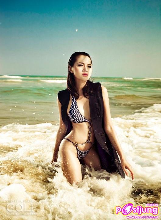Diễm Châu @Golf & life magazine April 2011