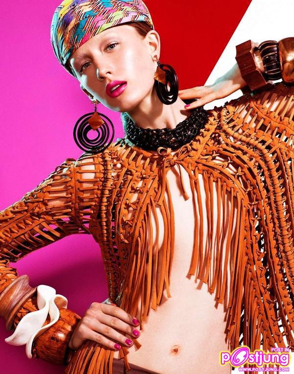 Kasia Wrobel @Madame Figaro [Greece] March 2011