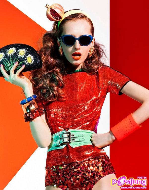 Kasia Wrobel @Madame Figaro [Greece] March 2011