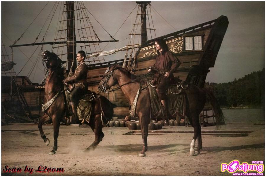 นักแสดงตำนานสมเด็จพระนเรศวรฯ พักรบ ขึ้นปกแพรว ฉบับเดือนเมษายน 2554