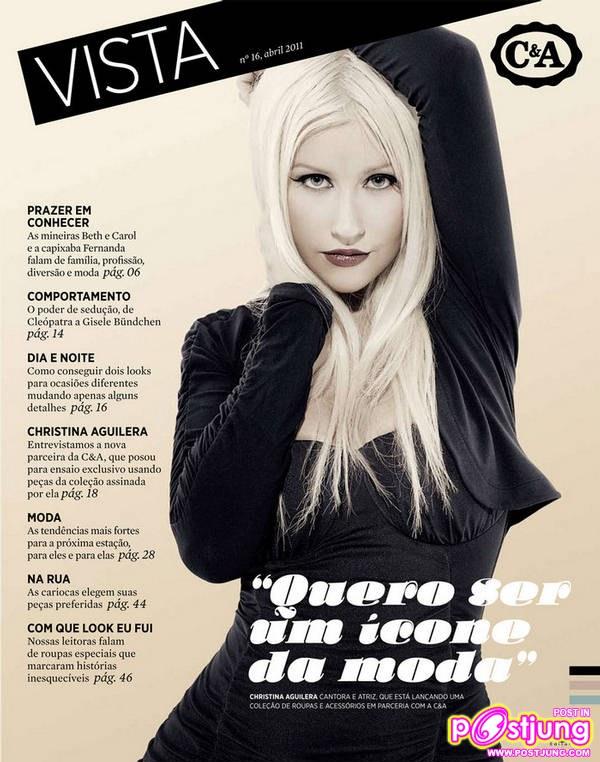 Christina Aguilera @Vista-Magazine April 2011