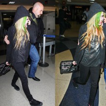 Avril Lavigne มากับไฮไลท์สีผมใหม่ (อีกแล้ว)