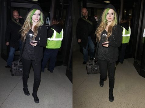 Avril Lavigne มากับไฮไลท์สีผมใหม่ (อีกแล้ว)