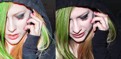Avril Lavigne มากับไฮไลท์สีผมใหม่ (อีกแล้ว)