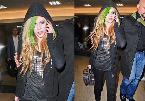 Avril Lavigne มากับไฮไลท์สีผมใหม่ (อีกแล้ว)