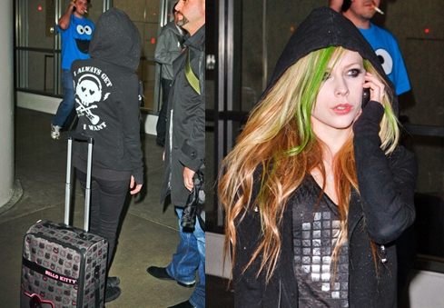 Avril Lavigne มากับไฮไลท์สีผมใหม่ (อีกแล้ว)