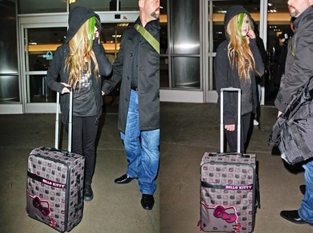 Avril Lavigne มากับไฮไลท์สีผมใหม่ (อีกแล้ว)