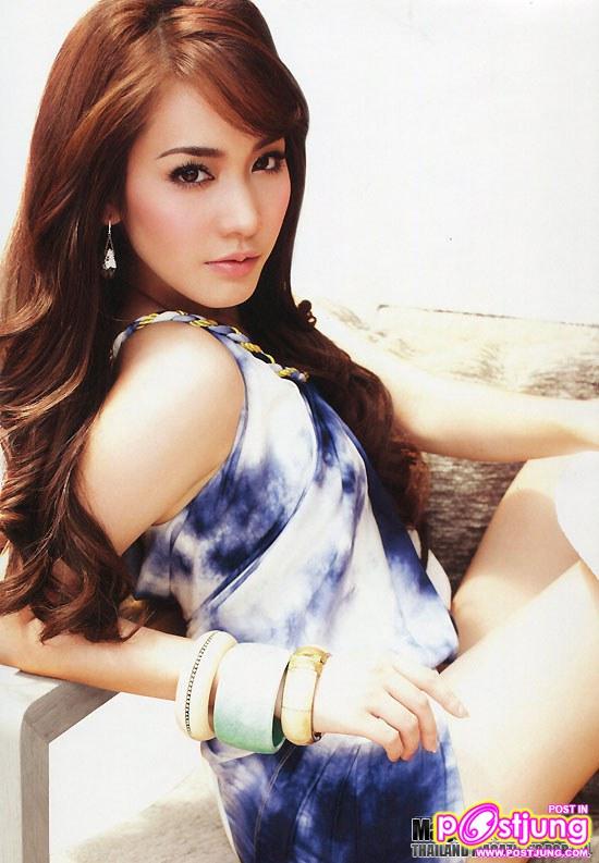 มีน-พีชญา กับแฟชั่นหรูและผมสลวยพลิ้วไหว @IMAGE vol.24 no.4 April 2011