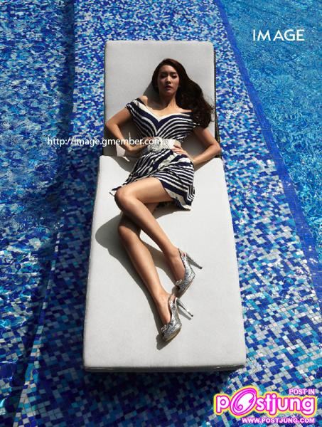 มีน-พีชญา กับแฟชั่นหรูและผมสลวยพลิ้วไหว @IMAGE vol.24 no.4 April 2011