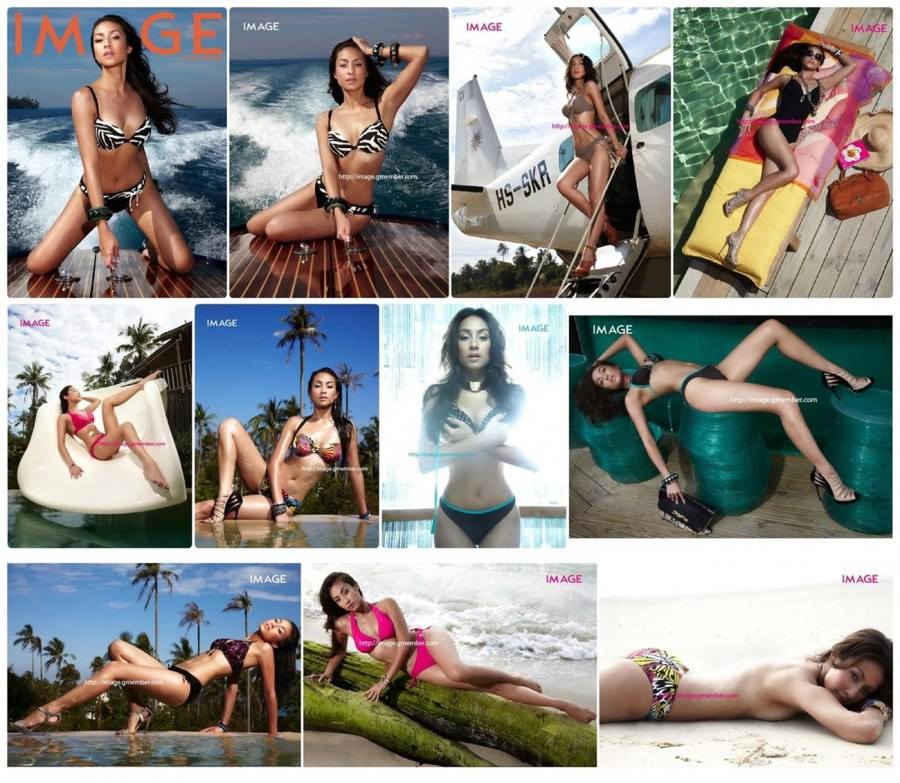 ครั้งแรกในชุดว่ายน้ำของ แคทรียา อิงลิช @IMAGE vol.24 no.4 April 2011