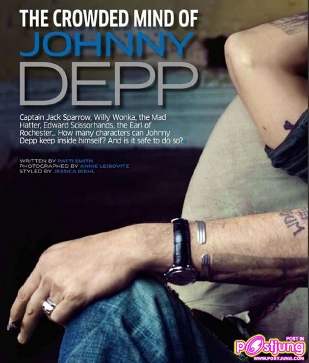 JOHNNY DEPP @GQ [INDIA] MARCH 2011