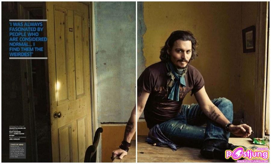 JOHNNY DEPP @GQ [INDIA] MARCH 2011