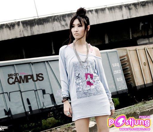 กระติ๊บ-ชวัลกร Fasion on Campus Magazine