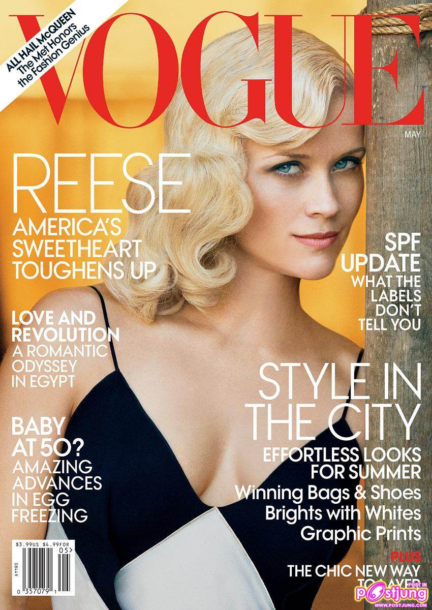 Reese Witherspoon @Vogue US May 2011