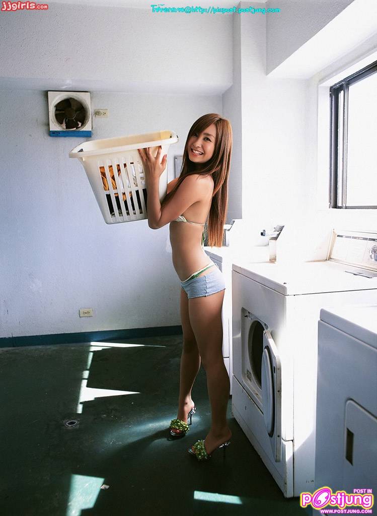 aya-kiguchi  ซักผ้าให้เรียบร้อย ก่อนออกเที่ยว