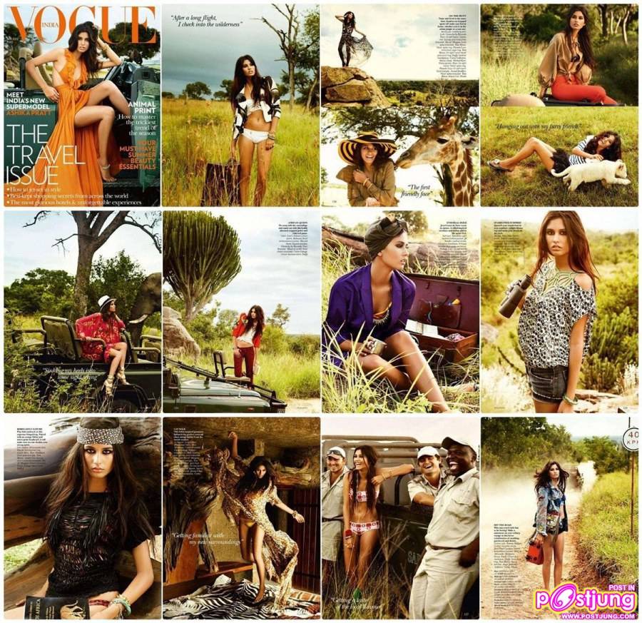 Ashika Pratt @Vogue India April 2011