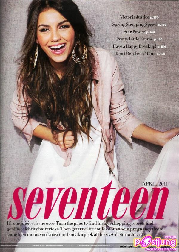 Victoria Justice @Seventeen US April 2011