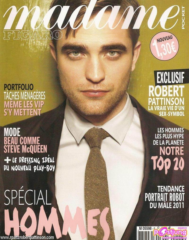 Robert Pattinson @Madame Figaro April 2011
